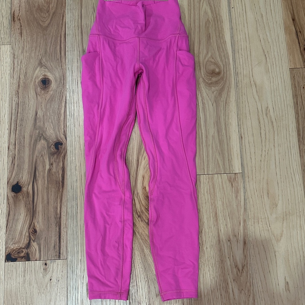 Lululemon Pink High-Waisted Leggings